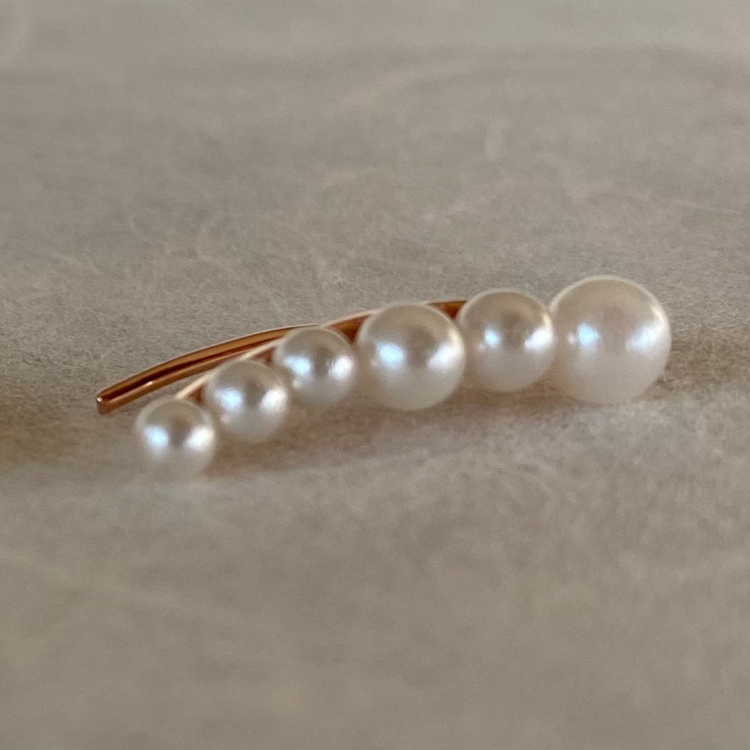 Ear Climber con Perle