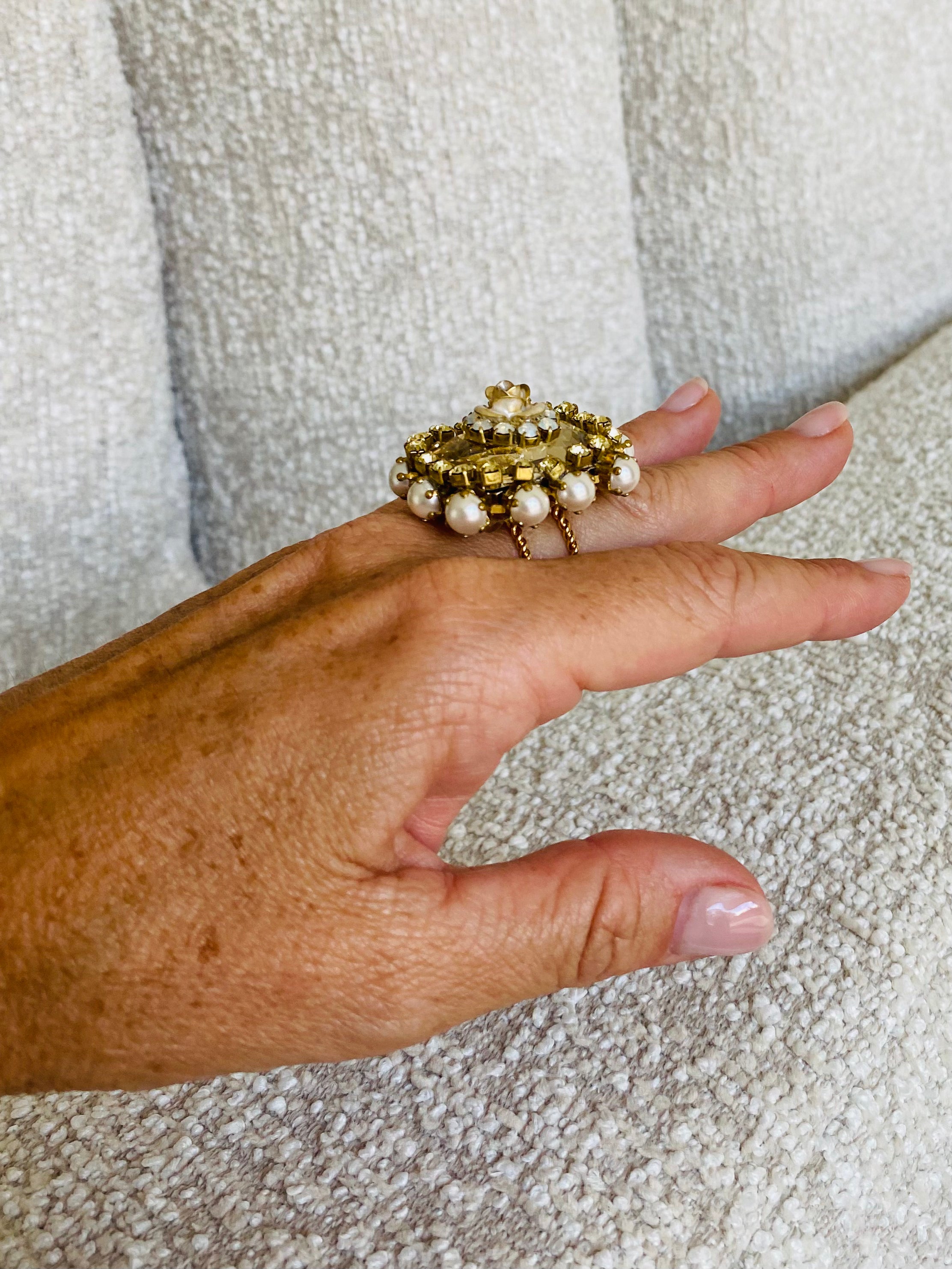 Anello Bridgerton brown Sand