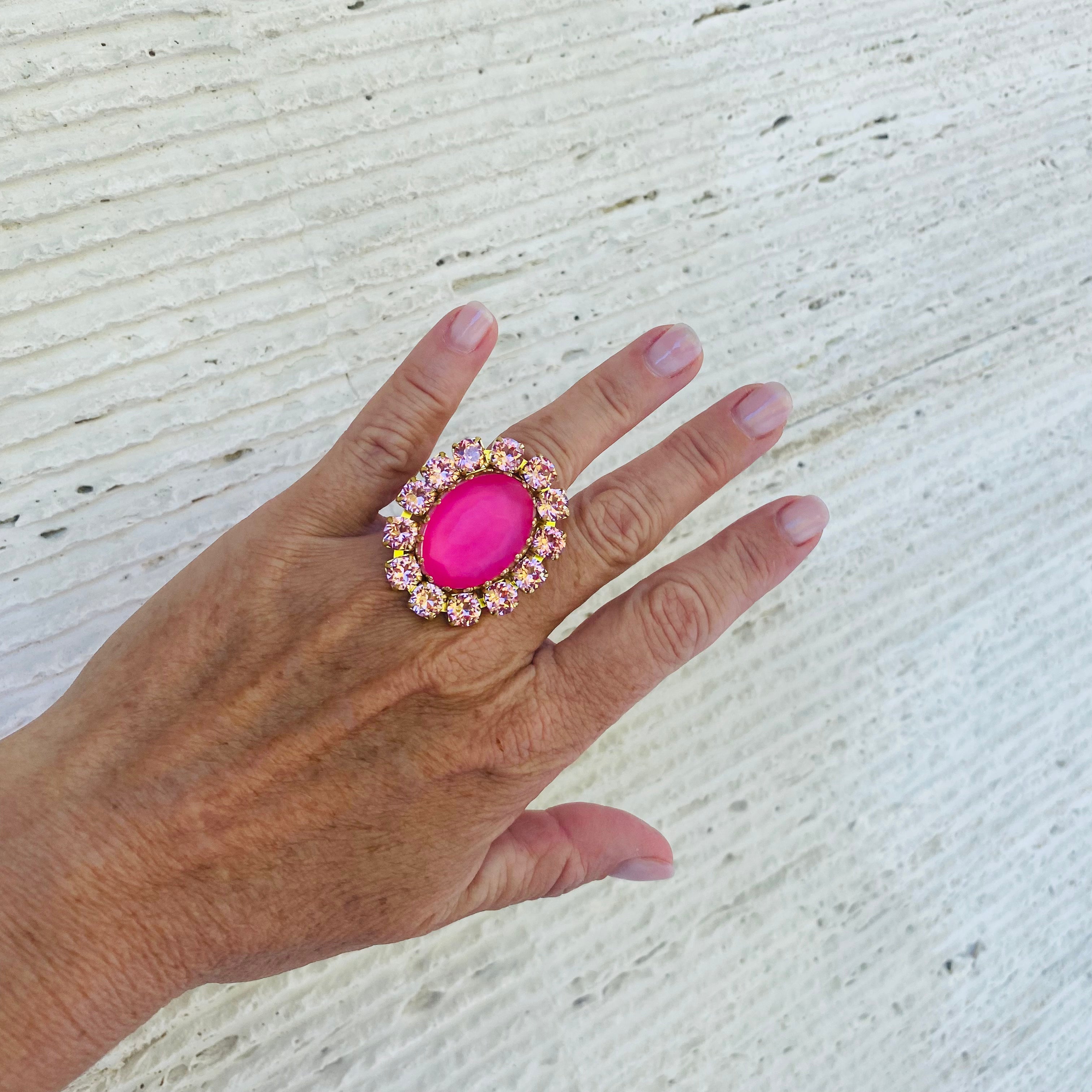 Anello Candy Rosa
