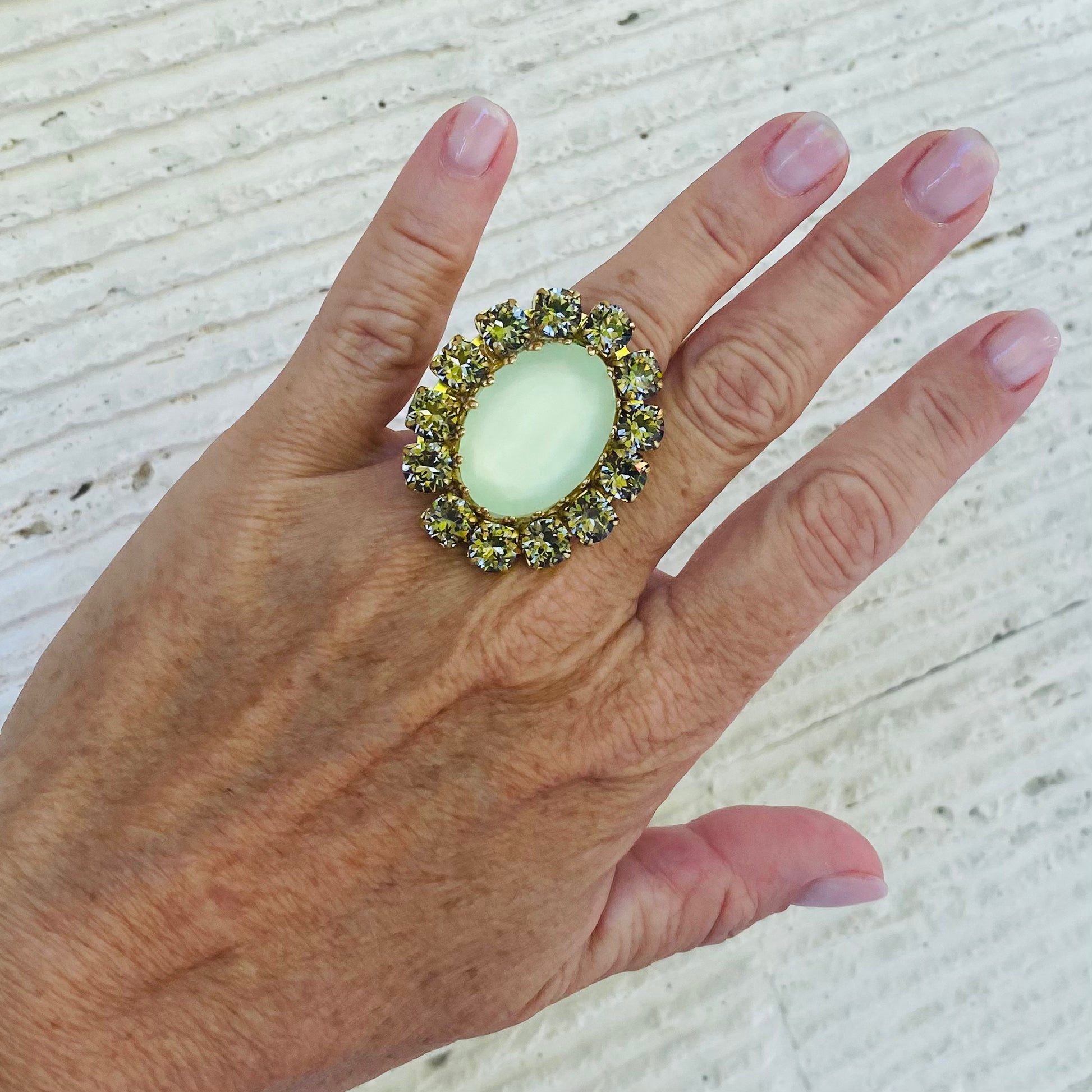 Anello Candy Verde